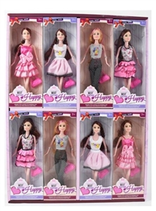 11.5 inch solid body barbie show box 16 PCS - OBL715226