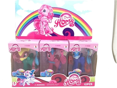 High-grade evade glue steeds polyster with comb three conventional 12 PCS - OBL715307