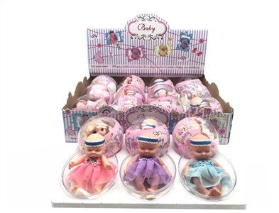 Environmental protection PVC transparent plastic ball egg heating film sleep 12 cm wedding dress Eva - OBL715325