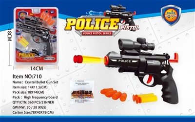 Black revolver water guns - OBL715377