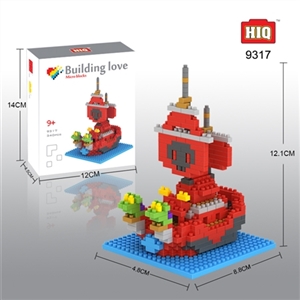 Female emperor number nine snakes pirate ship 340 pieces - OBL715677