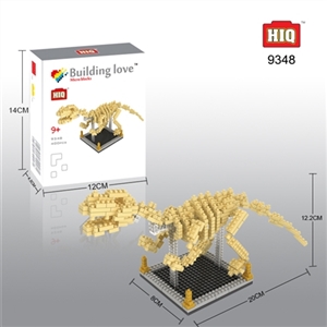 Fossil bone dragon series - 400 pieces of tyrannosaurus rex - OBL715708
