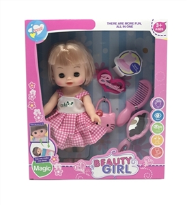 10 inch fashion cute mi fittings such as bag with a comb mirror - OBL715884