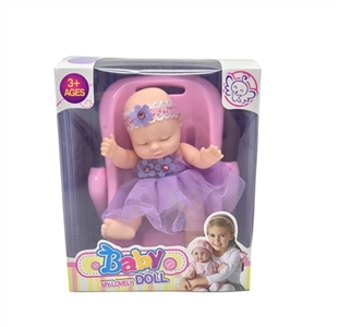 Six inches cute sleeping child take berth display box - OBL715892