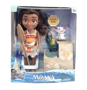 Princess 10 inch light sea birds paddle with a pig - OBL715902