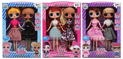 9 inches surprise three mixed the doll - OBL715957