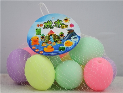 搪胶彩蛋12粒装，椭圆5*4*4cm - OBL715977