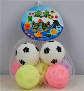 搪胶球8粒装 2粒直径4.5厘米，6粒直径4厘米 - OBL715979