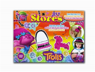 Trolls tangled elves 1800 PCS DIY building blocks - OBL715983