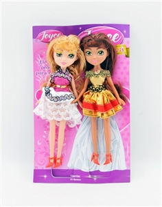 9 inches of empty handed big head doll two paper bags - OBL716076