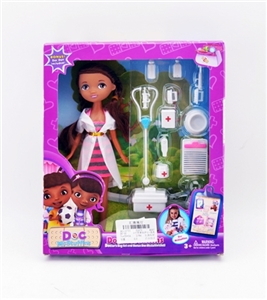 9 inches empty handed female nurse medical - OBL716093