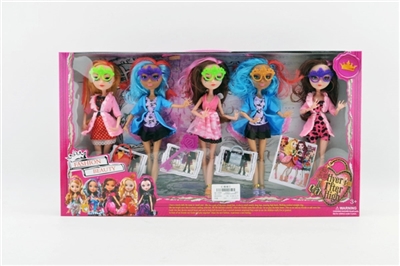 Joints and high school students the original skirt five people - OBL716141