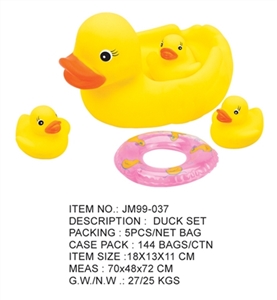 大号子母鸭+泳圈 - OBL716297