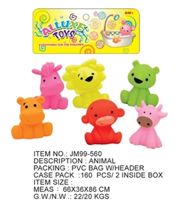 6只搪胶动物 - OBL716336