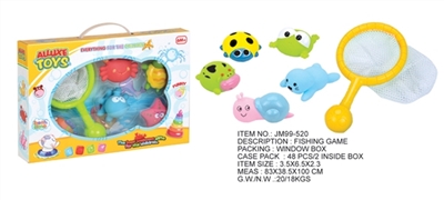 5款搪胶动物+网兜 - OBL716372