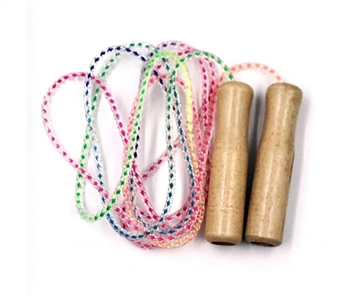 Wooden handle bagged rope skipping - OBL716451