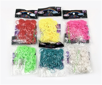 Article 200 the 1 bag of solid color rubber bands - OBL716455