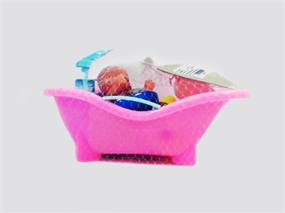 搪胶娃娃高档浴缸套装 - OBL716525