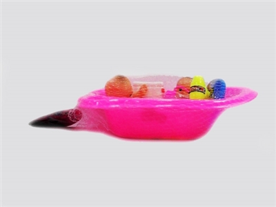 两只搪胶娃娃双胞胎大浴盆套装 - OBL716531