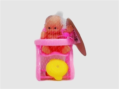 搪胶娃娃餐椅套装 - OBL716534