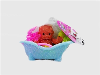 搪胶娃娃浴缸洗澡套装 - OBL716535