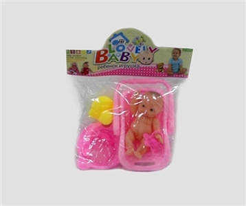 搪胶娃娃小提篮套装 - OBL716547