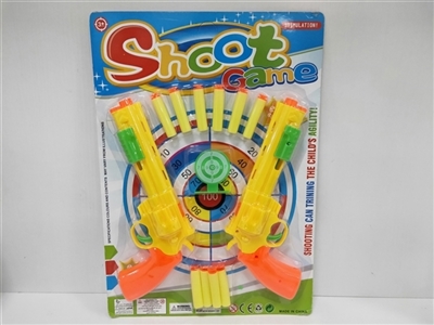 Suit revolver soft play double gun shot - OBL716567
