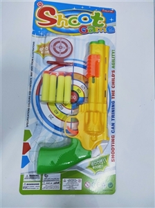 Suit revolver soft bullet gun shot - OBL716583