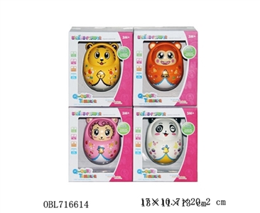 Q萌不倒翁(虎,猴，熊，羊) - OBL716614