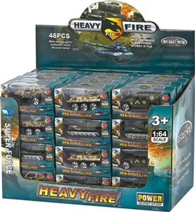 1:64合金滑行车 - OBL716755