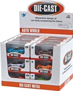 合金滑行模型卡通车 - OBL716759