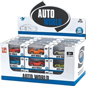 合金滑行模型卡通车 - OBL716762