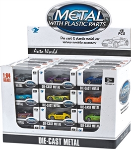 合金滑行模型卡通车 - OBL716764