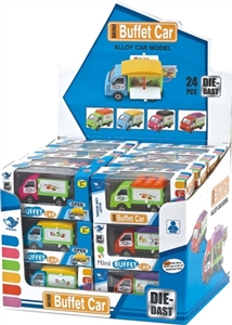 合金滑行可开门快餐车 - OBL716779