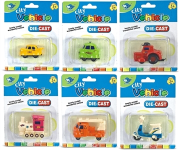 1:64合金滑行卡通车 - OBL716797