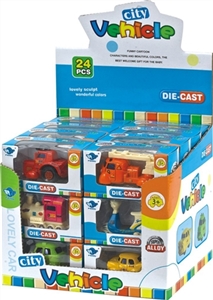 1:64合金滑行卡通车 - OBL716801