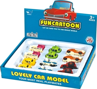 1:64合金滑行卡通车 - OBL716807