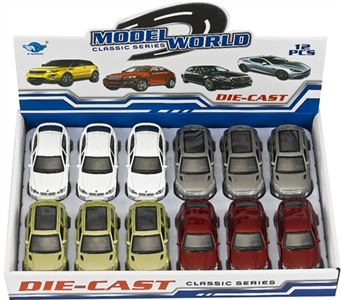 1：36合金回力模型车带灯光音乐 - OBL716853