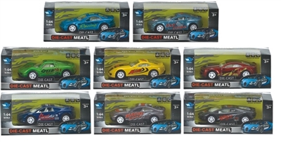 1:64合金回力车 - OBL716870