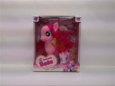 搪胶精灵马带灯光音乐 - OBL716913