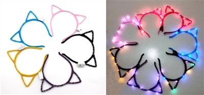 Flash velvet cat ear head buckle - OBL717045