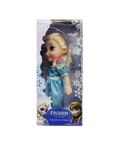 14 inch solid body of ice and snow princess music flash (with switch) - OBL717497