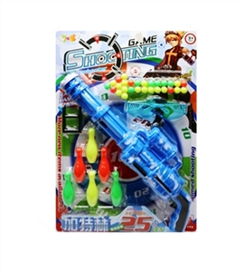Camouflage plate gatling soft bullet gun - OBL717534