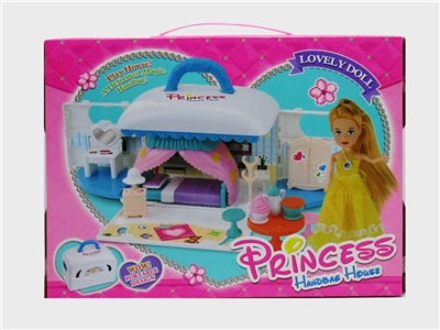 English is the princess bag house (pink - OBL717860