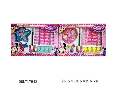 迪士尼米妮化妆品玩具 - OBL717948