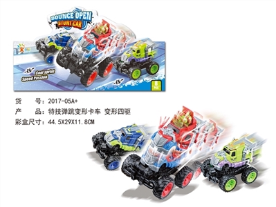 Special bounce 8 PCS deformation trucks - OBL718058