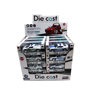 合金回力警车24PCS - OBL718080