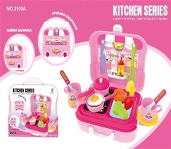 2 + 1 bag kitchen (pink) - OBL718083