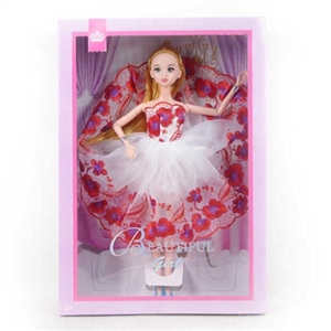 11.5 inch 12 joint Chloe peacock dress barbie - OBL718239