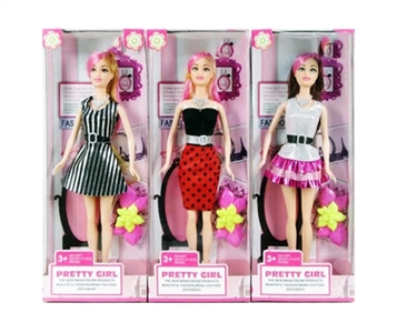 11.5 inch 12 joint barbie three conventional fashion - OBL718281